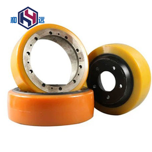 Heavy Duty Steel Polyurethane Industrial Guide Wheel Polyurethane <strong>Feeding</strong> <strong>Roller</strong> Wheel for Industrial Use - Product Image 2