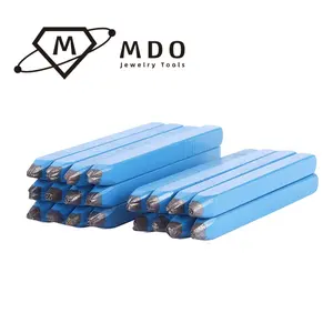 Outils de sculpture pour bijoux à bricoler soi-même 12 timbres de caractères en acier constellatoire poinçons d'estampage en métal pour la fabrication de bijoux - Product Image 4