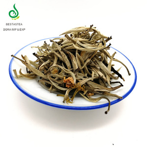 Thé vert au jasmin biologique de haute qualité fraîchement cuit à la vapeur aiguille en argent thé en vrac sain boîte Sachet emballage - Product Image 3