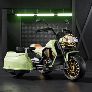 Motocicletta Elettrica a Tre Ruote per Bambini, 12V, Ricaricabile, per Due Persone, Giocattolo Cavalcabile per Bambini dai 2 ai 13 Anni - Product Image 4