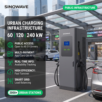 Bornes de recharge au sol sur mesure pour véhicules électriques – Station de charge commerciale 120 kW DC