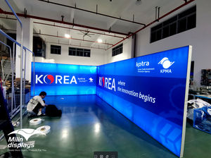 إطار مستطيل مخصص من الألومنيوم بإضاءة خلفية عرض تجاري LED لافتات إضاءة حائط حامل خلفية - Product Image 6