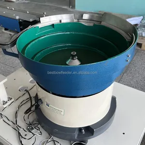 Vibration d'alimentation automatique de bol à pas de chine avec deux voies pour machine d'assemblage de pièces métalliques