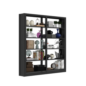 Bibliothèque Modulaire Iyanen 202504GAI avec Cadre en Acier et Étagère Autoportante pour Salon, Rangement et Présentation à Domicile - Product Image 5