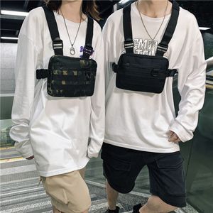 Sac de poitrine imperméable pour homme, sac gilet unisexe en Oxford résistant à l'usure, sac banane grande capacité pour homme, sac d'extérieur - Product Image 5