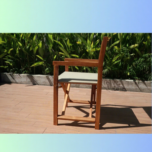 Chaise de metteur en scène contemporaine en bois d'acacia bon prix pour une utilisation intérieure et extérieure pour des événements de jardin de ferme salon parc cour - Product Image 1
