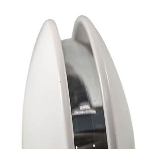 Lampe murale LED 360° en aluminium blanc pour rebord de fenêtre, éclairage paysager extérieur et effet d'ombre - Product Image 2