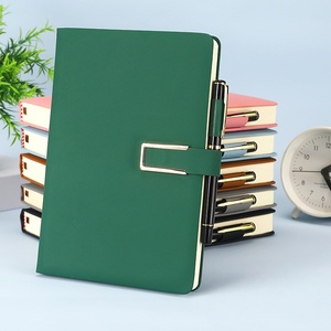 Bán buôn Logo tùy chỉnh A5 A6 máy tính xách tay nhiệt ràng buộc bìa cứng hoàn hảo hardbound máy tính xách tay với bút - Product Image 3