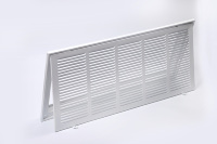 Grille d'aération carrée moderne et durable, grille de retour de plafond, grille de filtre en plastique et acier, sortie d'air pour système CVC, extérieur, bureau, sous-sol