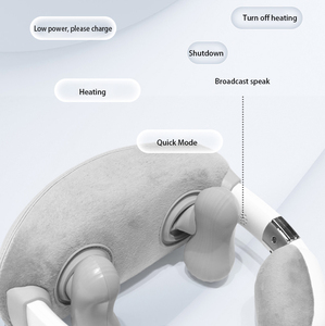 Appareil d'électrothérapie TENS sans fil Portable vertèbre Relax Massage chauffage compresse chaude pour cou épaule masseur cervical - Product Image 4