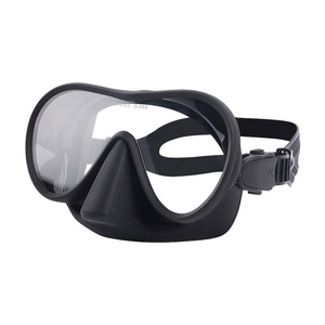 Masque de plongée à lentille unique, verre trempé de 4,0 mm, silicone, plongée en apnée, sports nautiques pour adultes - Product Image 1