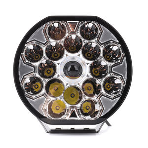 Véhicules lourds rond LED lampe de travail 8 ''100 w DRL tout-terrain haute puissance stroboscopique <span class=keywords><strong>ATV</strong></span> UTV Super lumineux LED feux de travail pour Jeep - Product Image 2