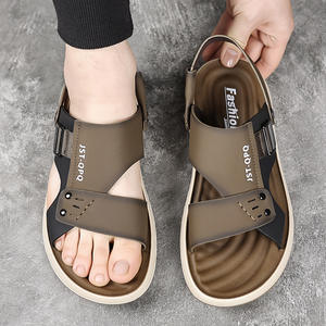 Sandales pour hommes, tongs décontractées d'été, nouvelle version coréenne, sandales décontractées à double usage pour hommes - Product Image 5