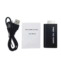 Konverter PS2 ke TV untuk Konsol Game dengan Adaptor Audio Video HD dari Guangdong, Kemasan Kotak Warna