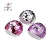 Séchoir à ongles LED UV F6 SUN 86W en forme de diamant, avec capteur intelligent, pour un séchage rapide du vernis gel, lampe de polymérisation pour manucure à domicile
