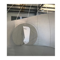 Dôme Igloo Gonflable Transparent en PVC pour Adultes, Tente Bulle de Fête de Mariage, Maison à Bulles Extérieure Étanche Quatre Saisons