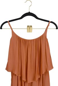 Velvet Hangers with Adjustable <b>Clips</b> Non-Slip Flocked Pants Hangers for Wardroble - Product Image 5