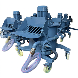 Malaxeur à mortier mobile sur roues, moteur 4KW, 1420 tr/min, pour le mélange de ciment et le stockage de mortier dans le bâtiment, prêt à l'emploi - Product Image 2