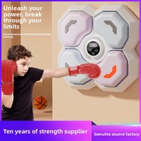 Machine de boxe musicale intelligente pour enfants en ABS, cible murale pour entraînement de réaction, sac de frappe à domicile, conception murale, Sanda, anti-stress