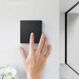 Retro sang trọng màu đen chuyển đổi và chuyển đổi công tắc điều khiển với thép không gỉ Bảng điều chỉnh chuyển đổi, 3 băng đảng 2 cách 110-250 V - Product Image 3