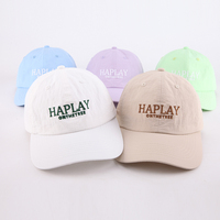 Casquette de baseball pour homme de haute qualité avec logo personnalisé, casquette personnalisée brodée à 6 panneaux, casquette en nylon pour papa