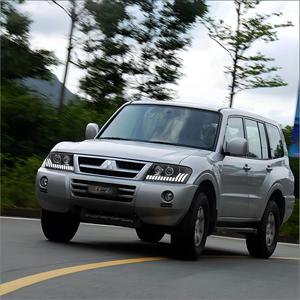 For 04-11 Pajero V73 <b>Headlight</b> Assembly V77 Modified 12V 50W <b>LED</b> Daytime Running Light Flowing Lens 12v <b>LED</b> <b>Headlights</b> for 04-11 - Product Image 2