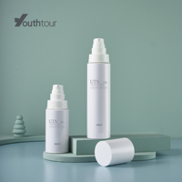 UTN 50ml-150ml OEM ODM bouteille de lotion cosmétique en plastique recyclable de couleur personnalisée pour les soins de la peau sérum tonique huile capillaire