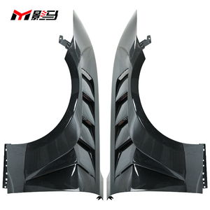 Parafango Anteriore in Fibra di Carbonio Stile GTD per <span class=keywords><strong>Ford</strong></span> Mustang 2024+ con Prese d'Aria Laterali Ricambi Auto Anteriori - Product Image 2