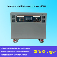 Générateurs solaires Benson 3500W grande capacité 5000WH en gros, centrale électrique portable avec batterie supplémentaire pour les urgences en extérieur