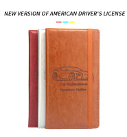 Organizador de Vehículos Grande en Oferta, Estuche para Documentos, Carpeta para Tarjetas de Registro y Seguro de Automóvil, Portadocumentos Importantes para Automóvil