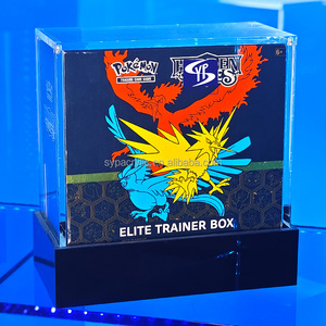 Boîtier magnétique en acrylique transparent de 6 mm avec éclairage LED SYP pour Pokémon Evolving Skies Elite Trainer Box - Product Image 2