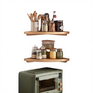New Carbon Steel Non-Folding Double Tier Eco-Friendly Standing Scalable Width <b>Kitchen</b> Microwave Oven Multifunction <b>Storage</b> <b>Rack</b> - Product Image 2