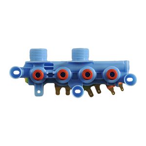 Ge Water Inlet Valve Wh13x26637 Solenoid For <b>Front</b> <b>Load</b> <b>Washer</b> Plastic Electric High Quality - Product Image 2