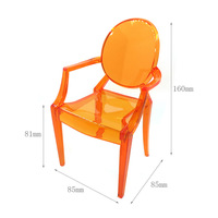Accessoires pour maison de poupée, mini chaise de salle à manger BJD, mobilier de maison, modèle d'hôtel en plastique