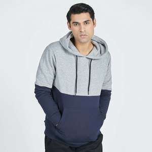 Sudadera con Capucha de Algodón Personalizada para Hombre, Última Moda, Gruesa, Holgada, Lisa, para Invierno, Servicio OEM - Product Image 1