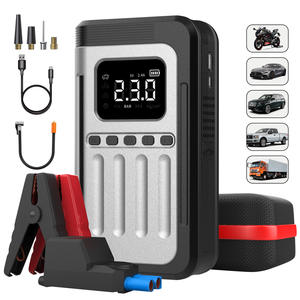 Démarreur de voiture portable, batterie externe, mini booster de batterie d'urgence avec lumière LED pour assistance routière - Product Image 1