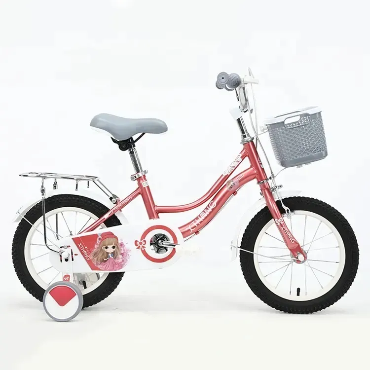 Bicicleta pequeña de 12 pulgadas aprobada por CE 2023 para niños, bicicleta escolar fresca con horquilla de acero y línea de freno de la fábrica de China
