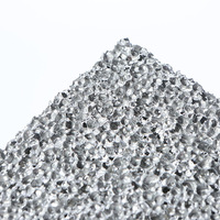 Mousse d'aluminium Nouvelle arrivée 4-10mm Cellule ouverte Sonore Cellule ouverte Mousse métallique aluminium Absorbant Panneaux de mousse métallique d'aluminium AL