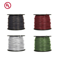 Cable Eléctrico JZD UL83 600v THHN, Cable de Cobre de 14 12 10 AWG con Aislamiento de PVC y Cubierta de Nailon, Cable Eléctrico THW