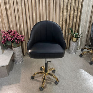 बमबारी थोक सस्ते सौंदर्य सैलून फर्नीचर समायोज्य ऊंचाई पेडिक्योर स्टूल टेक्नीशियन कुर्सी बैकरेस्ट के साथ - Product Image 3