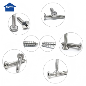 Thép không gỉ vít 304/316 Pan/phẳng/Hex máy giặt đầu Phillips ổ đĩa đồng bằng Tự Khai thác kim loại vít - Product Image 6