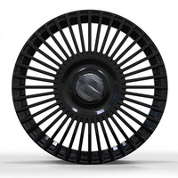 Jantes en alliage à rayons forgés pour voiture AITO JETOUR T2 pour Mercedes pour Benz Compatible Chrome Polish 5x114.3 5x112 5x120 Passager