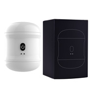 Delove Lulu Cup 10-fréquence Vibration Magnétique Rechargeable Double Canal Vibration Pénis Formation Masturbateur Adult Sex Toys