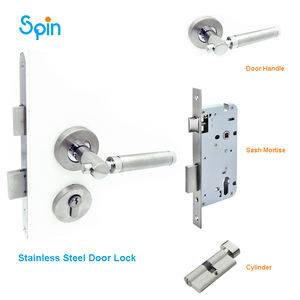 Serrure en alliage <span class=keywords><strong>de</strong></span> zinc moderne <span class=keywords><strong>de</strong></span> <span class=keywords><strong>poignée</strong></span> <span class=keywords><strong>de</strong></span> fenêtre, finition d'or blanc <span class=keywords><strong>de</strong></span> ton <span class=keywords><strong>de</strong></span> PVD deux - Product Image 3