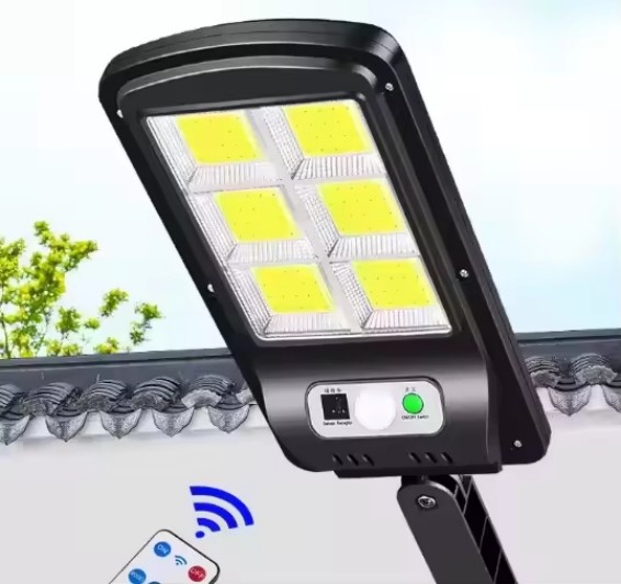 Уличный фонарь на солнечной батарее, уличный свет IP65, водонепроницаемый датчик движения, садовый парковочный уличный прожектор на солнечной батарее