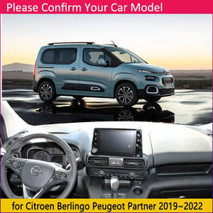 Alfombrilla antideslizante para salpicadero de coche, para Citroen <span class=keywords><strong>Berlingo</strong></span>, Peugeot Partner, Rifter, Opel Combo 2019 ~ 2022 - Product Image 2