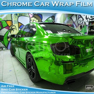 Película de vinilo de espejo cromado sin burbujas de aire personalizada más vendida de publicidad para envoltura de carrocería de coche completo pegatinas de coche 3D - Product Image 5
