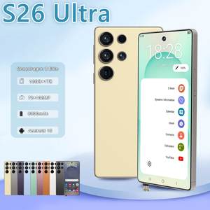 สมาร์ทโฟน <span class=keywords><strong>S26</strong></span> ultra 5g คุณภาพสูง16GB + 1TB หน้าจอ HD 6.9นิ้วแอนดรอยด์15 decacore 108MP 100W ชาร์จเร็วรองรับหลายภาษา - Product Image 5