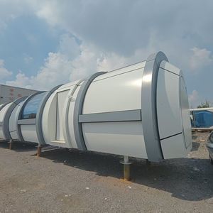 Capsule spatiale préfabriquée de qualité industrielle-résistante aux intempéries pour les sites miniers/de camping Pod spatial préfabriqué compact - Product Image 1