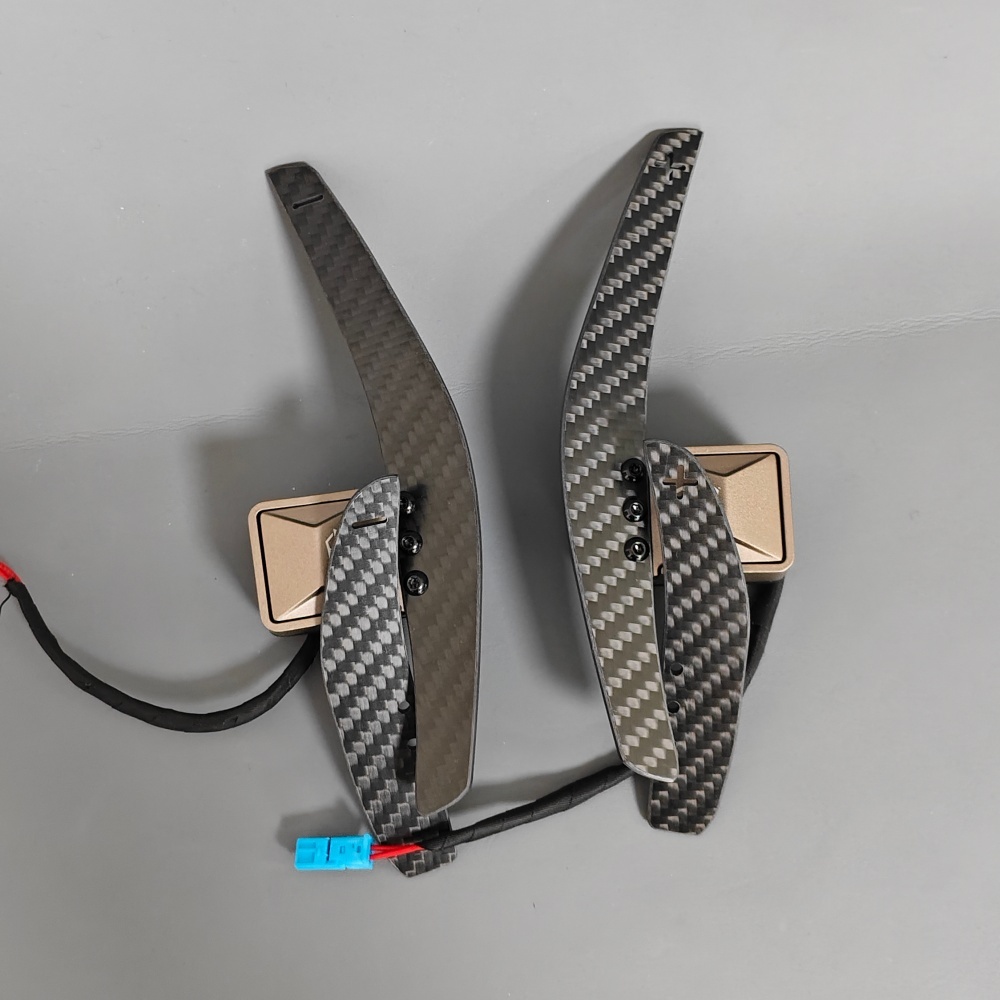 2 Pairs Carbon Fiber Magnetic Shift Paddles (BMW Fitment), photo 5